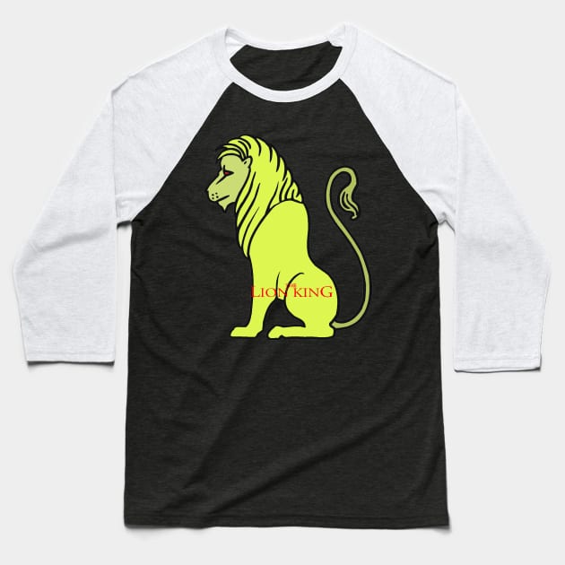 the lion king Baseball T-Shirt by socialm745